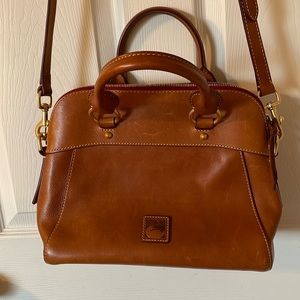 Dooney & Bourke Florentine leather cross body satchel